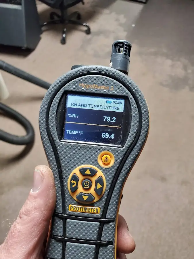 Moisture meter humidity assessment for Mold Remediation & Removal in Dodgeville