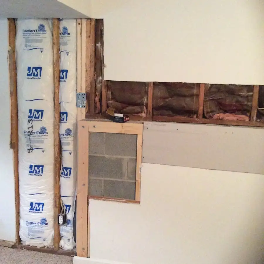 Wall insulation replacement during Odor Removal & Deodorization in Dodgeville
